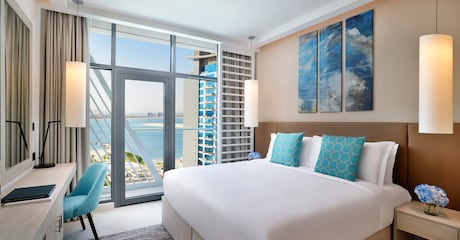 Room Appartement supérieur à une chambre avec vue sur la mer et balcon